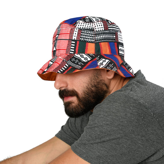 Orange- Bedouin Bucket Hat