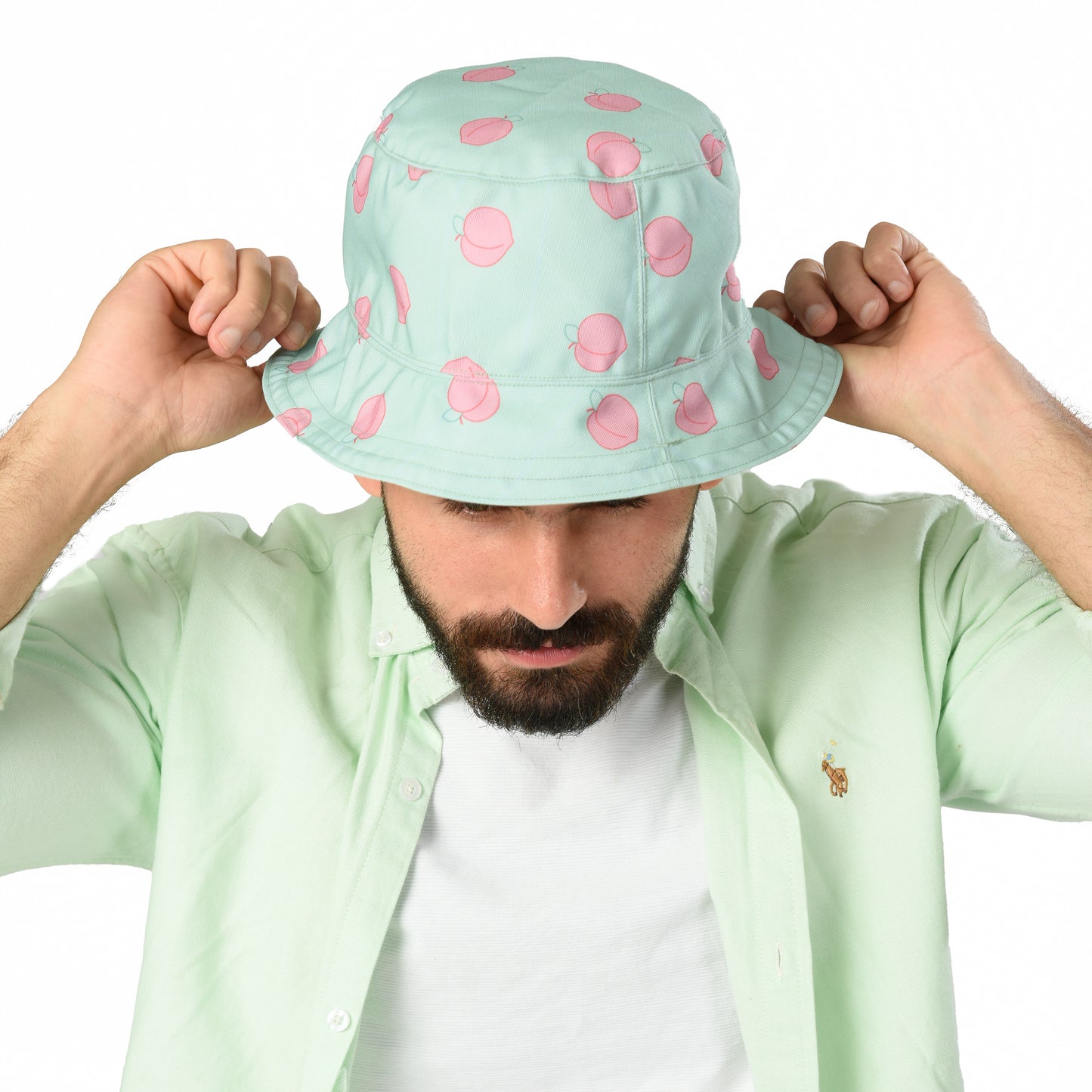 Mint - peaches Bucket Hat