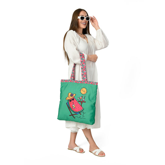 Watermelon Tote Bag + Free Makeup Bag