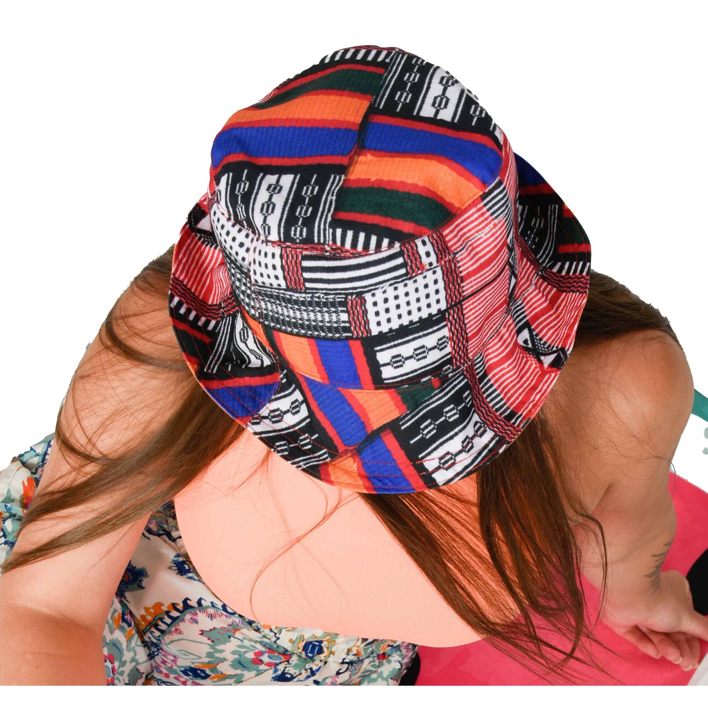 Orange- Bedouin Bucket Hat