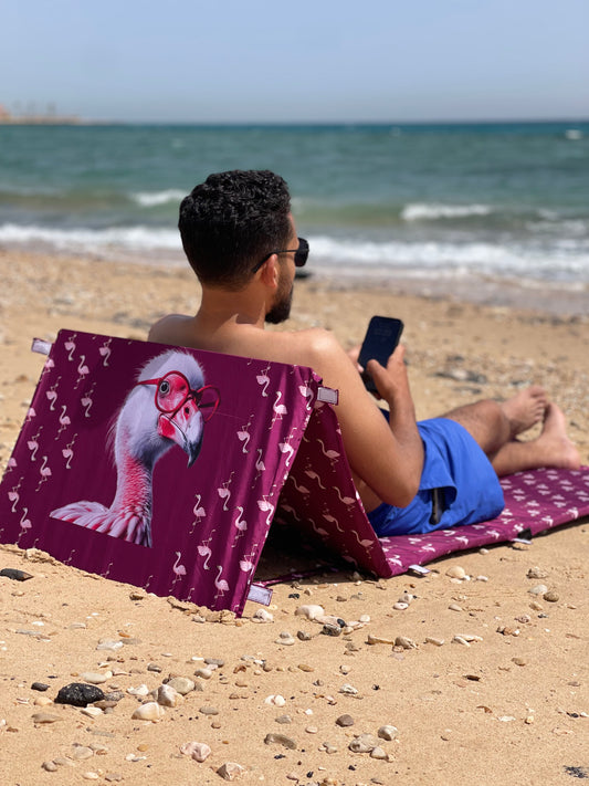 Flamingo-Beach Lounger