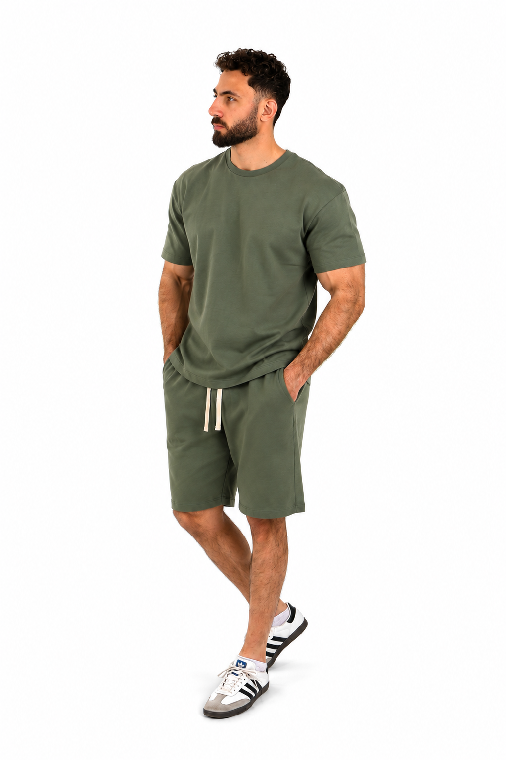 Summer Set — Oversized Tee & Shorts