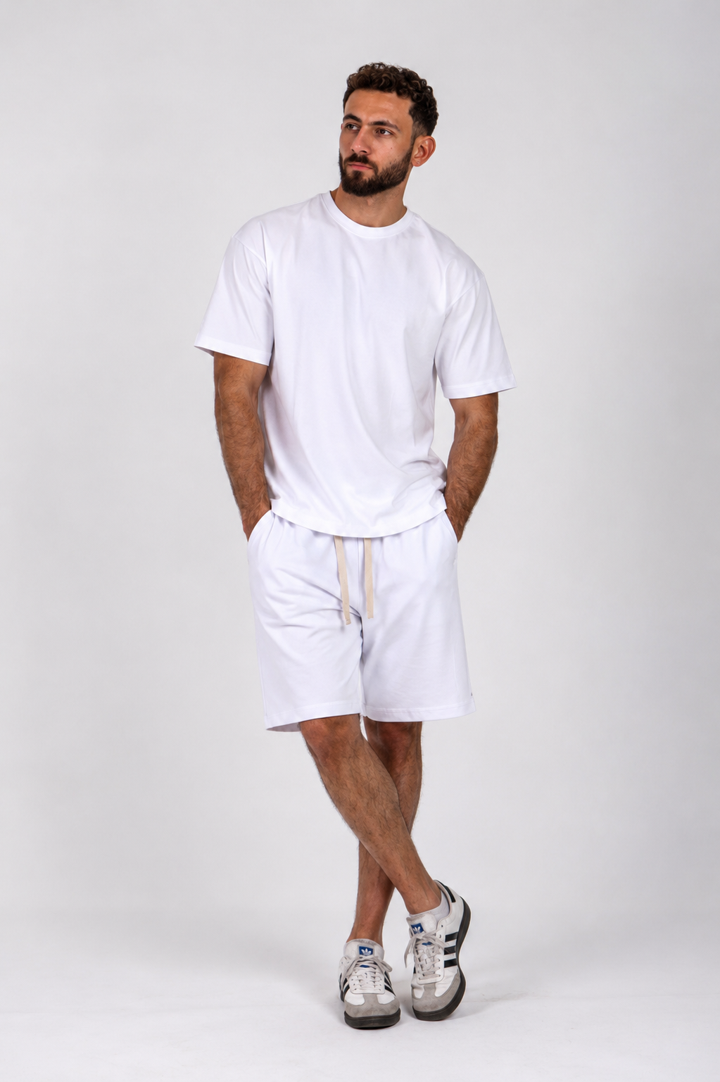 Summer Set — Oversized Tee & Shorts