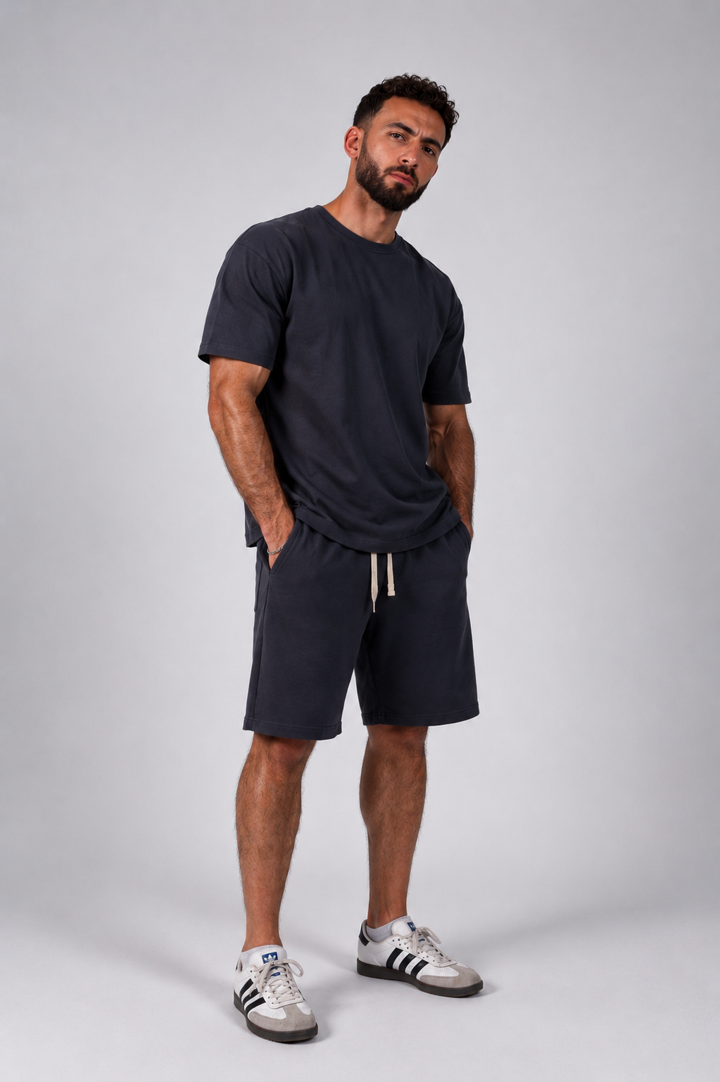 Summer Set — Oversized Tee & Shorts
