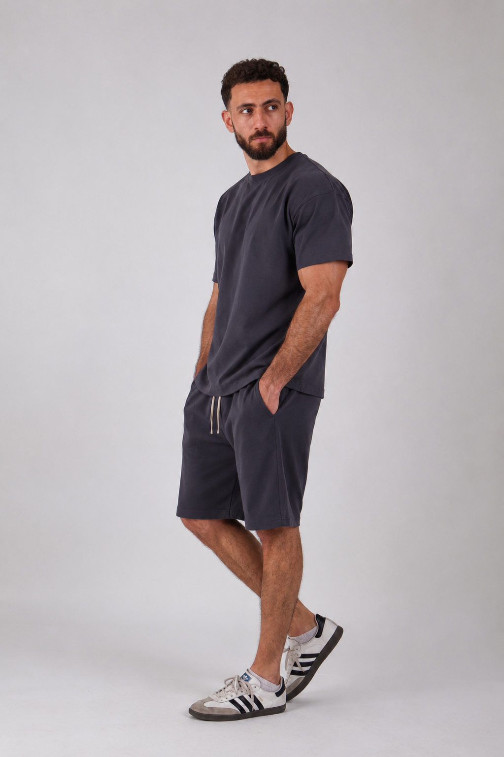 Summer Set — Oversized Tee & Shorts