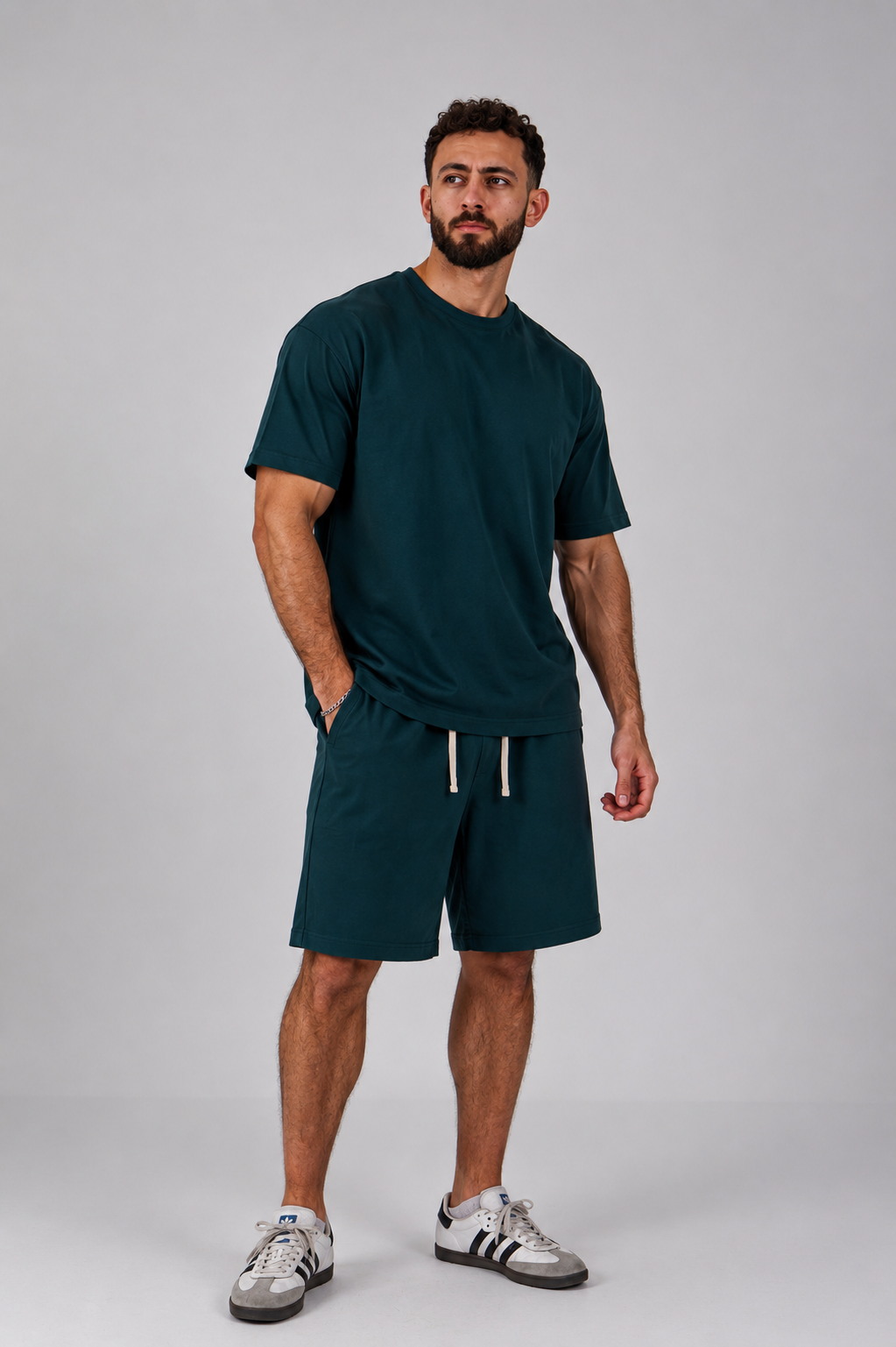 Summer Set — Oversized Tee & Shorts