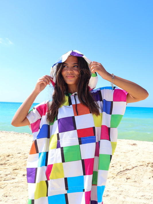 Blocksy poncho